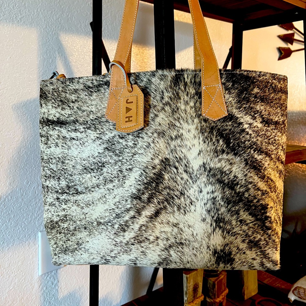 Jackson & Hyde Hair on Hide Tote
